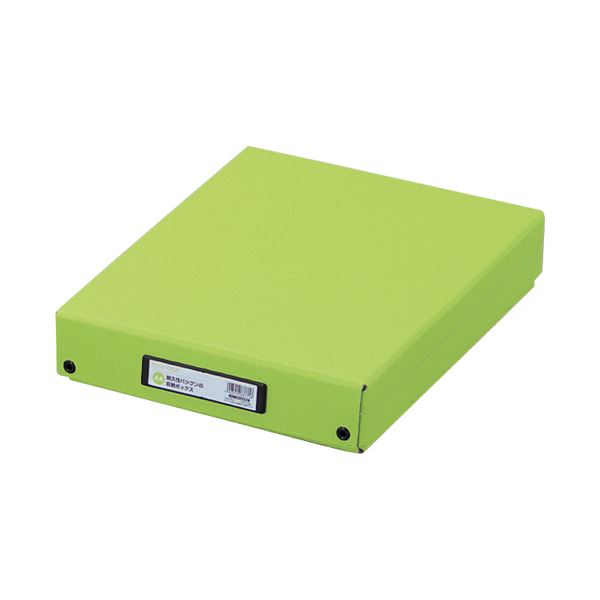 (まとめ) LIHITLAB デスクトレー G8300-6 黄緑(×10セット)