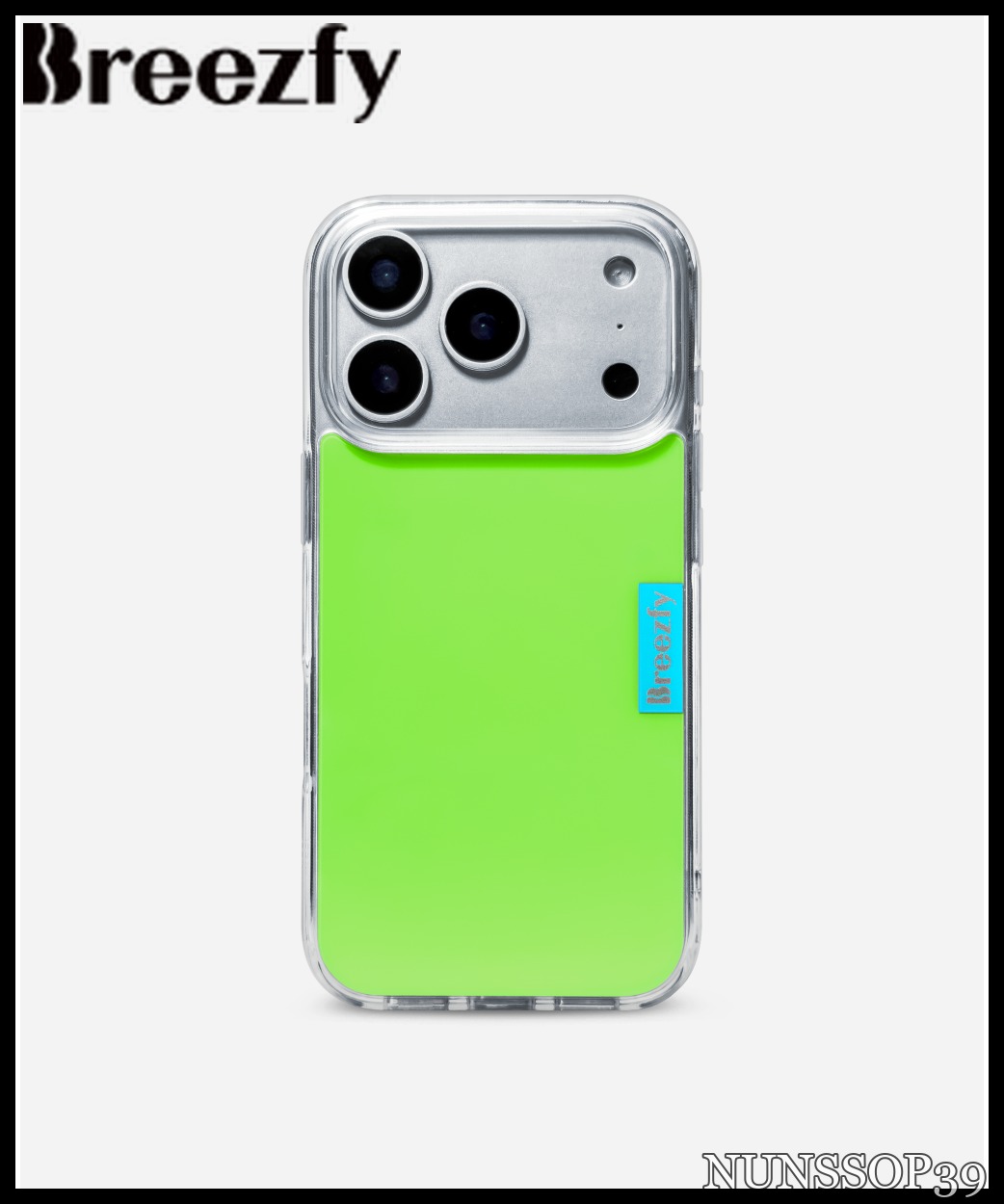 Breezfy LIME - Clear Frame