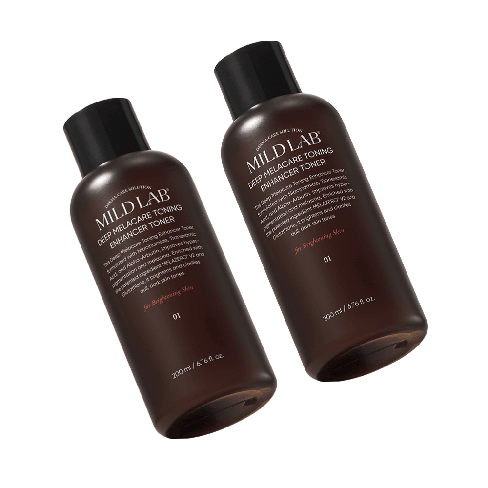 マイルドラップ ディープ メラケア トニング エンハンサー 美白 色素沈着 トナー 200ml2個