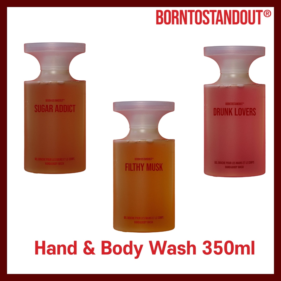 [BORNTOSTANDOUT] Hand & Body Wash 350ml 3 Types + FREE OMAKE ハンドソープ ハンドウォッシュ ボディケア保湿保湿乾燥肌オーガニック ボディソ