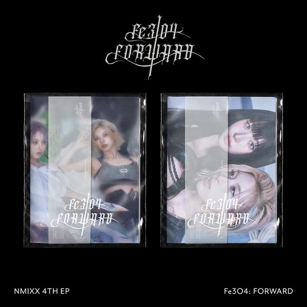 [MEGA][2種セット] NMIXX EPアルバム 4集 [Fe3O4: FORWARD] チャート反映 公式グッズ