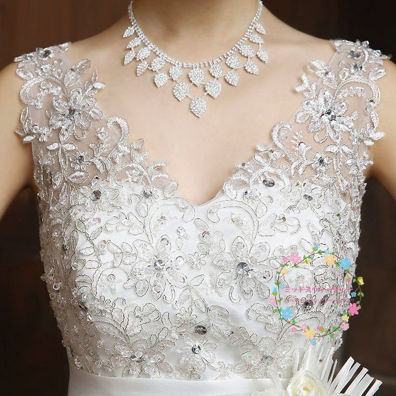ウェディングドレス マタニティ エンパイア 安い 白 花嫁 ロングドレス 結婚式 ウエディングドレス 8,618円