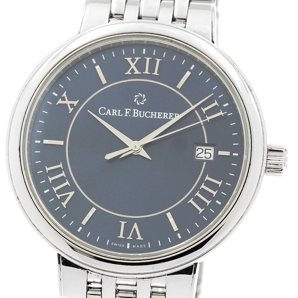 カール F.ブヘラ CARL F.BUCHERER 10314.08 アダマビ デイト 自動巻き メンズ _903295【中古】