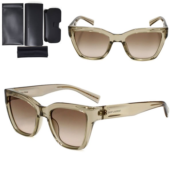 サングラス SL 641-005 サングラス スマート メンズ レディース ユニセックス SL641-005 イエロー クリア ブラウングラデーション