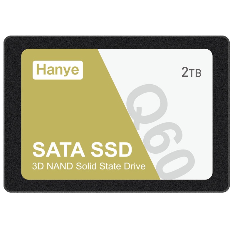 Hanye 2TB 内蔵型 SSD 2.5インチ 7mm 3D NAND採用 SATAIII 6Gb/s 550MB/s 正規代理店品 国内5年保証