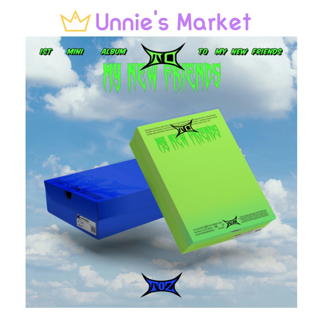 [SET] TOZ / To my new friends (Green ver. / Blue ver.) 5,822円