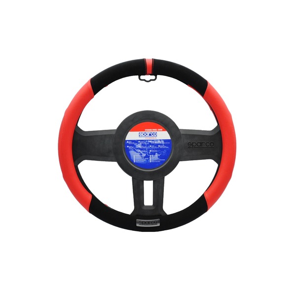 スパルココルサ ステアリングカバー Sサイズ レッド SPS103RDJ_S