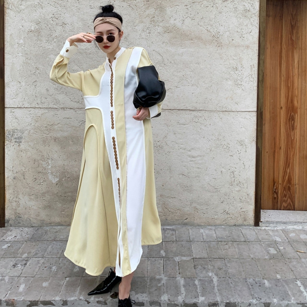 ワンピース レディース ドレス ロングスカート スカート ロングワンピース ラウンドネック ストレート ロング かわいい 大人可愛い きれいめ シンプル カジュアル 大人 上品 おしゃれ お洒落 6,872円