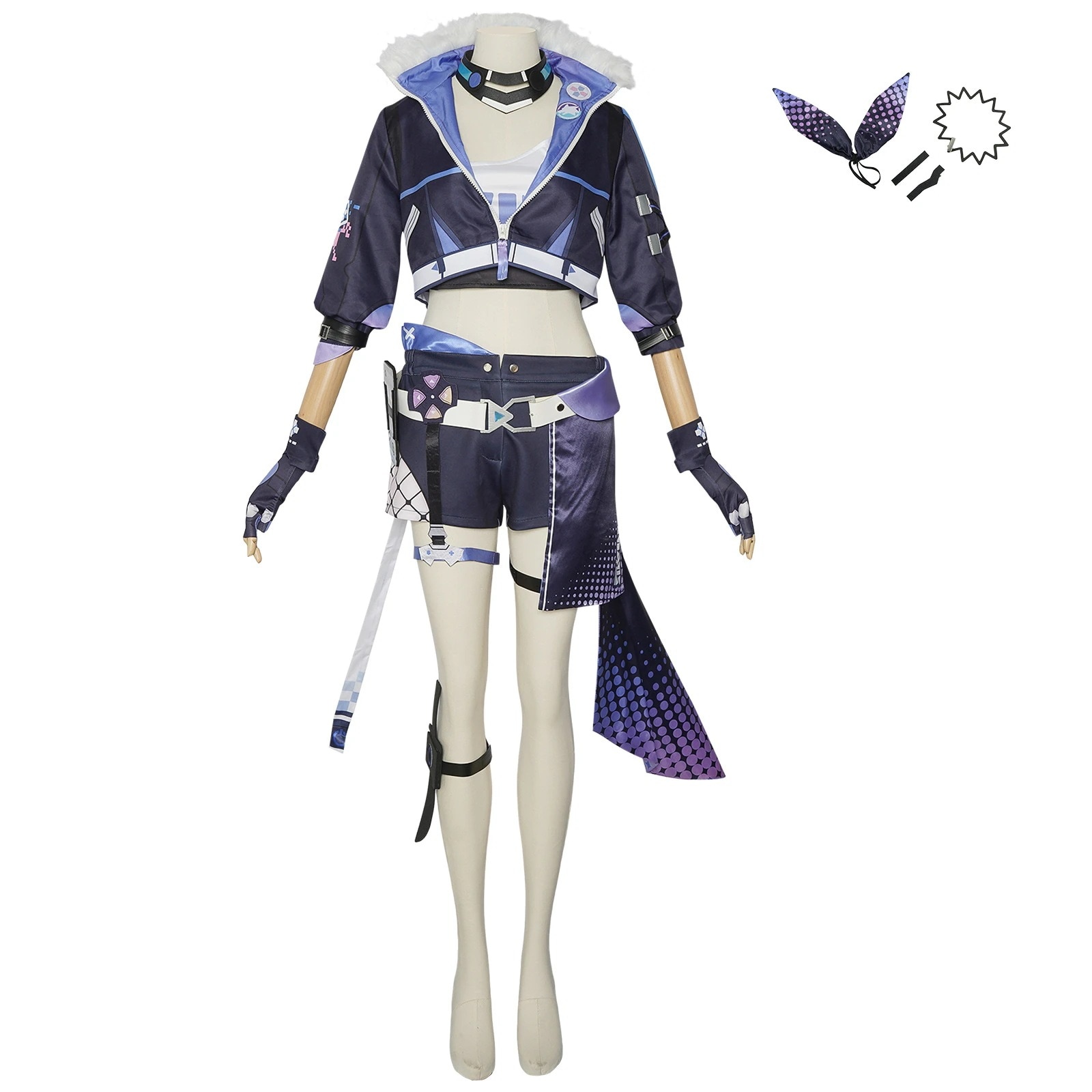 崩壊3ゲーム星穹鉄道銀狼cos服銀狼同じタイプコスプレアニメゲームコスプレ服