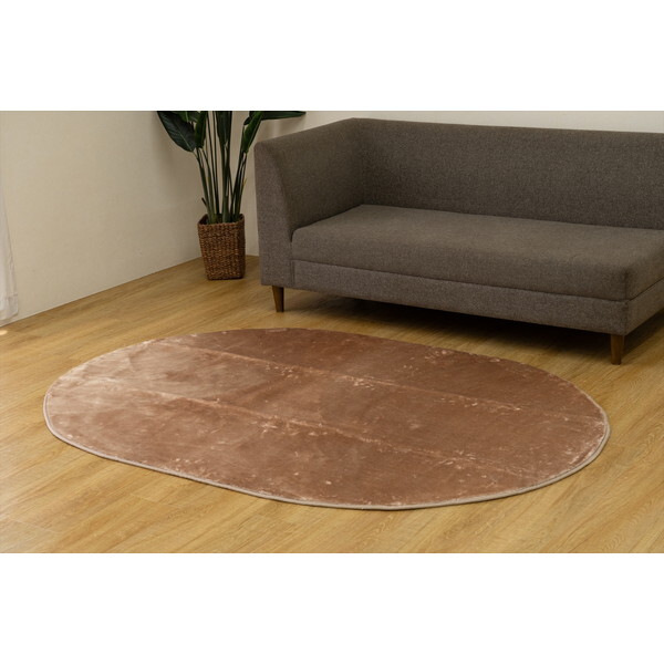 1280501020803 cpウェンデル 楕円形 BE 130×185 ベージュ カーペット (ボリュームラグ) メーカー直送