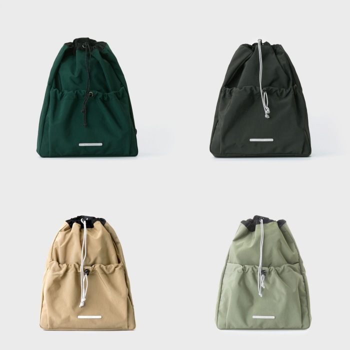 【RAWROW】 STRING SLIM BACKPACK 503 : 4COLORS
