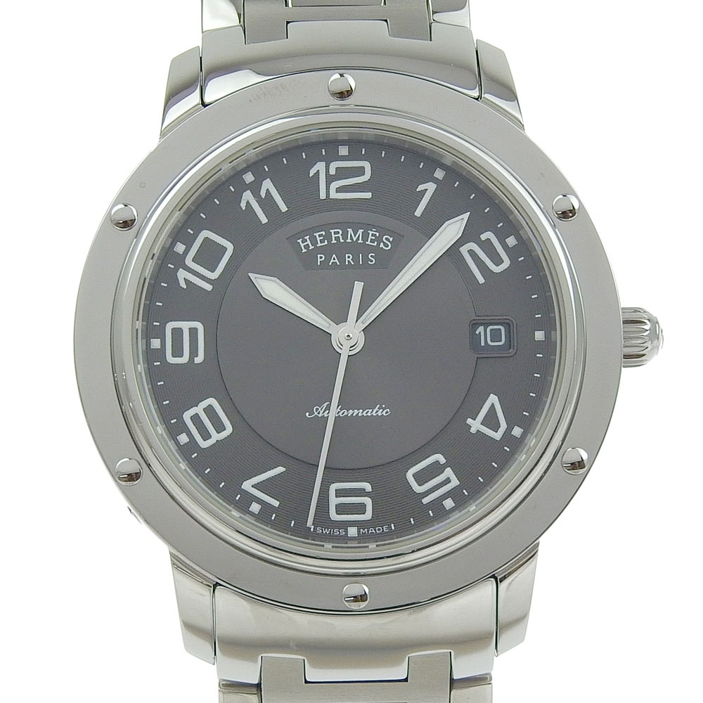 クリッパー CP2.810 腕時計 ステンレススチール 自動巻き メンズ グレー文字盤 中古品 Aランク