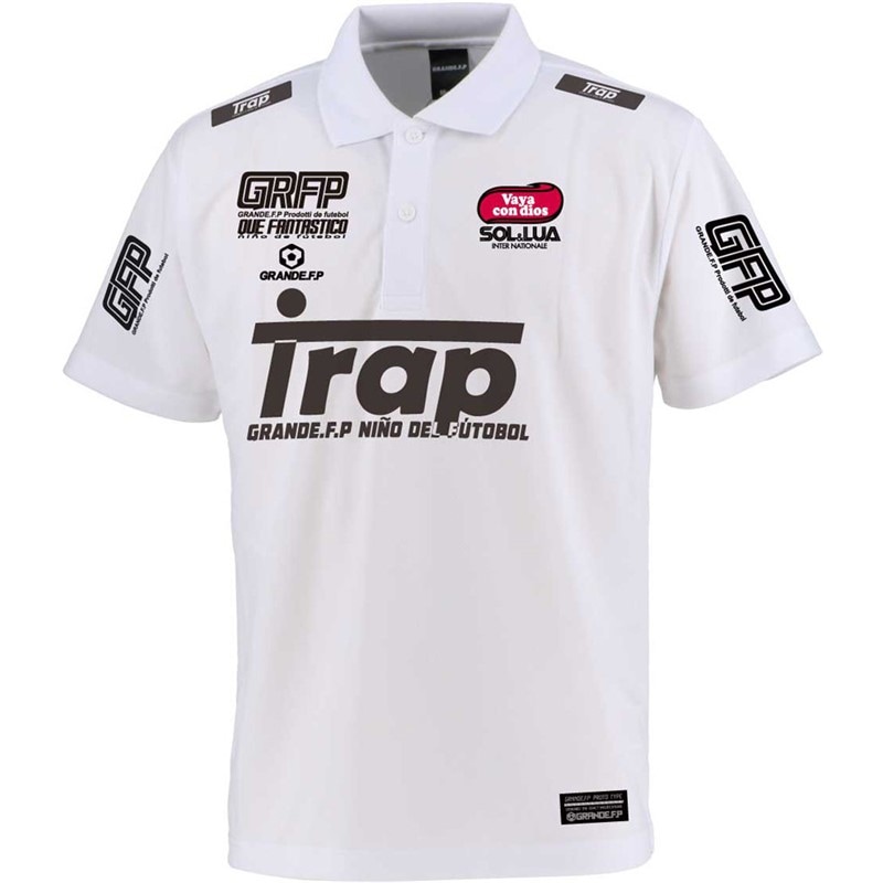 grande(グランデ) TRAP昇華転写プラクティスポロ フットサルプラクティクスシャツ (gfph23010-0109)
