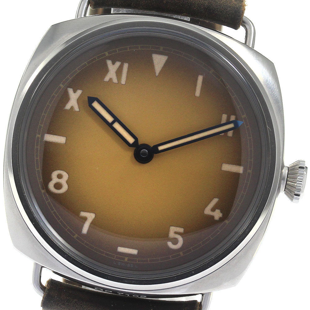 パネライ PANERAI PAM00931 ラジオミール カリフォルニア 手巻き メンズ 箱保証書付き_819356【中古】