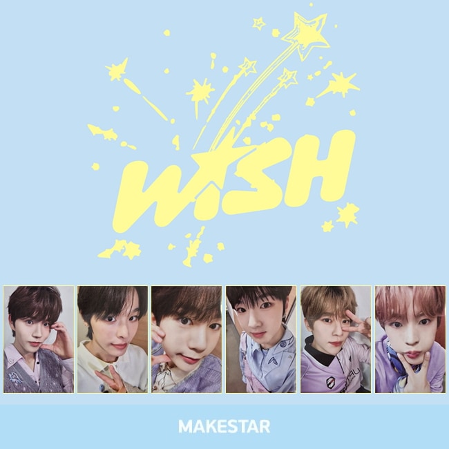 (6種セット) NCT WISH Single Album - WISH [MAKESTAR PHOTOCARD]
