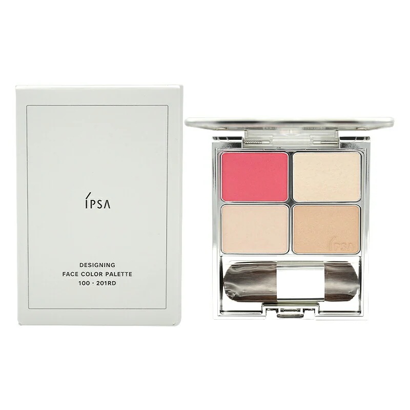 デザイニング フェイスカラーパレット [100201RD 7.2g] レフィル+ケース DESIGNNING[ギフトラッピング対応]