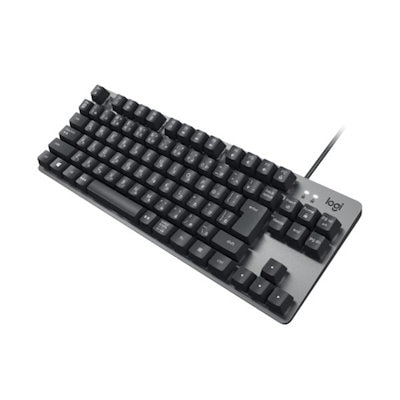 他サイト： キーボード K835 TKLメカニカル K835GPR グラファイト/スレートグレー TTCレッドの商品画像