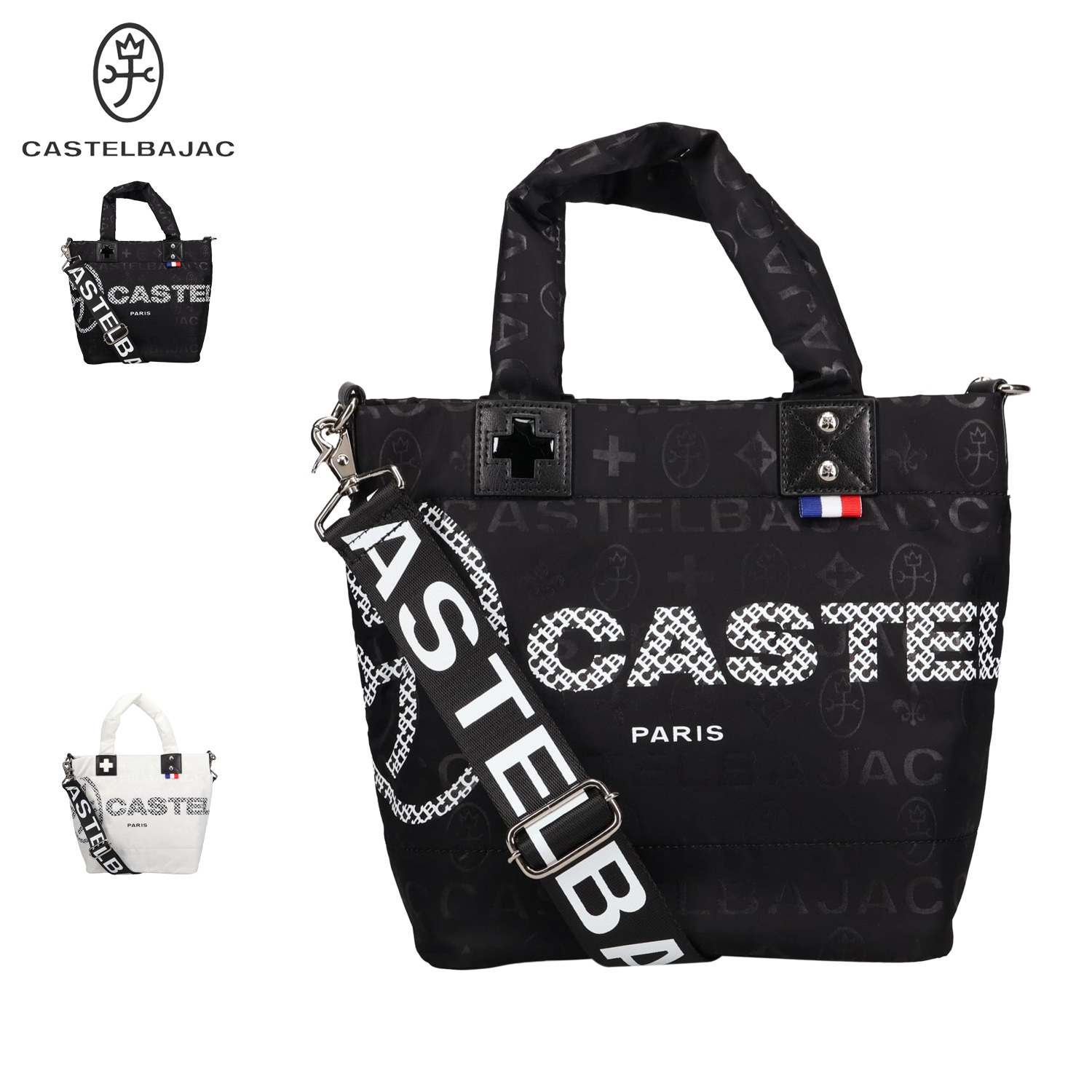 バッグ トートバッグ メンズ レディース A4サイズ対応 パセ ブラック ホワイト 黒 白 31523