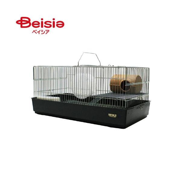 豊栄金属工業 スモールアニマルシリーズ 中型小動物ケージ 580HMSブラック（1台入） ペット
