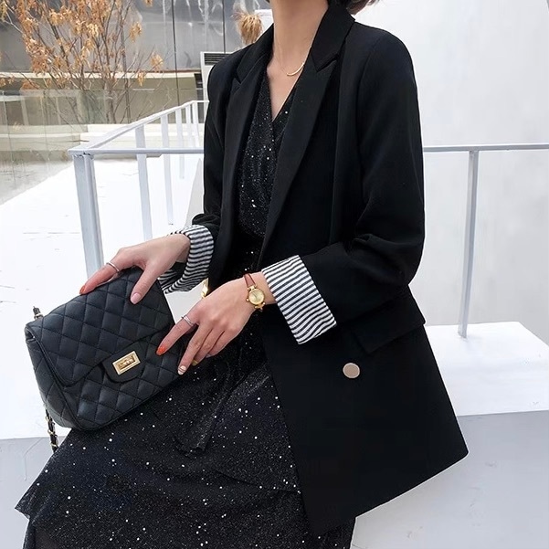 レディース ジャケット スーツ アウター 上着 ロング 長袖 フェミニン 前開き コンサバ ボタン きれいめ シンプル 上品 おしゃれ かっこいい レトロ こなれ感 メンズライク マニッシュ クール 8,051円