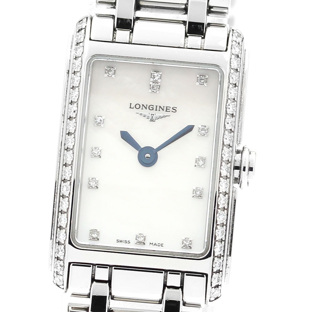 ロンジン LONGINES L5.258.0 ドルチェヴィータ サイドダイヤ 自動巻き レディース 保証書付き_889660【中古】 133,600円