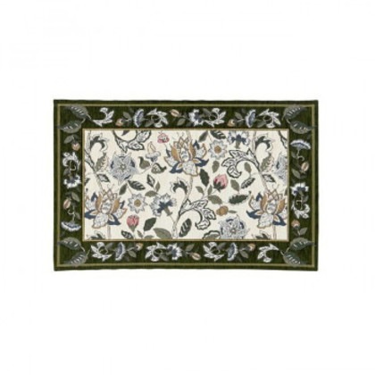 川島織物セルコン ミントン ニューハドンホール マット 46×71cm FH1202A G グリーン