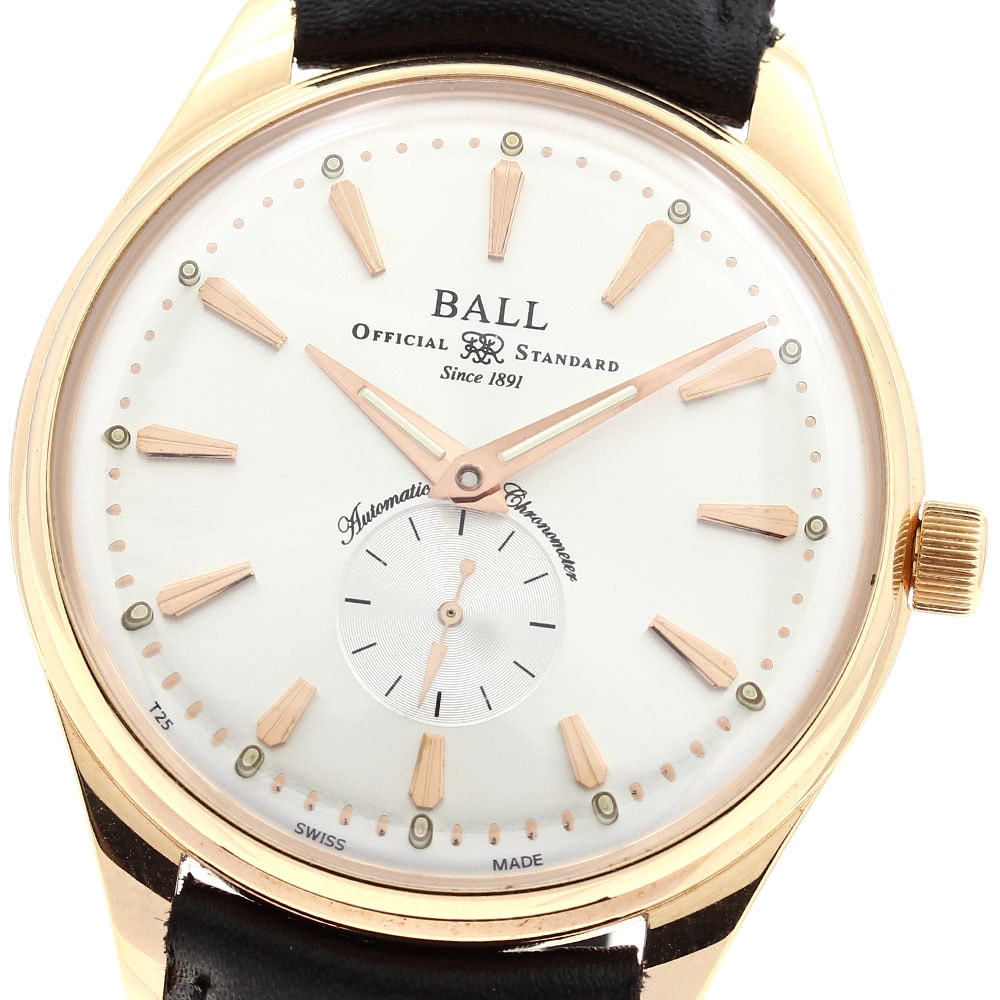 ボールウォッチ BALLWATCH NM3888D トレインマスター スタンダードタイム デイト 自動巻き メンズ 箱・保証書付き_899557【中古】
