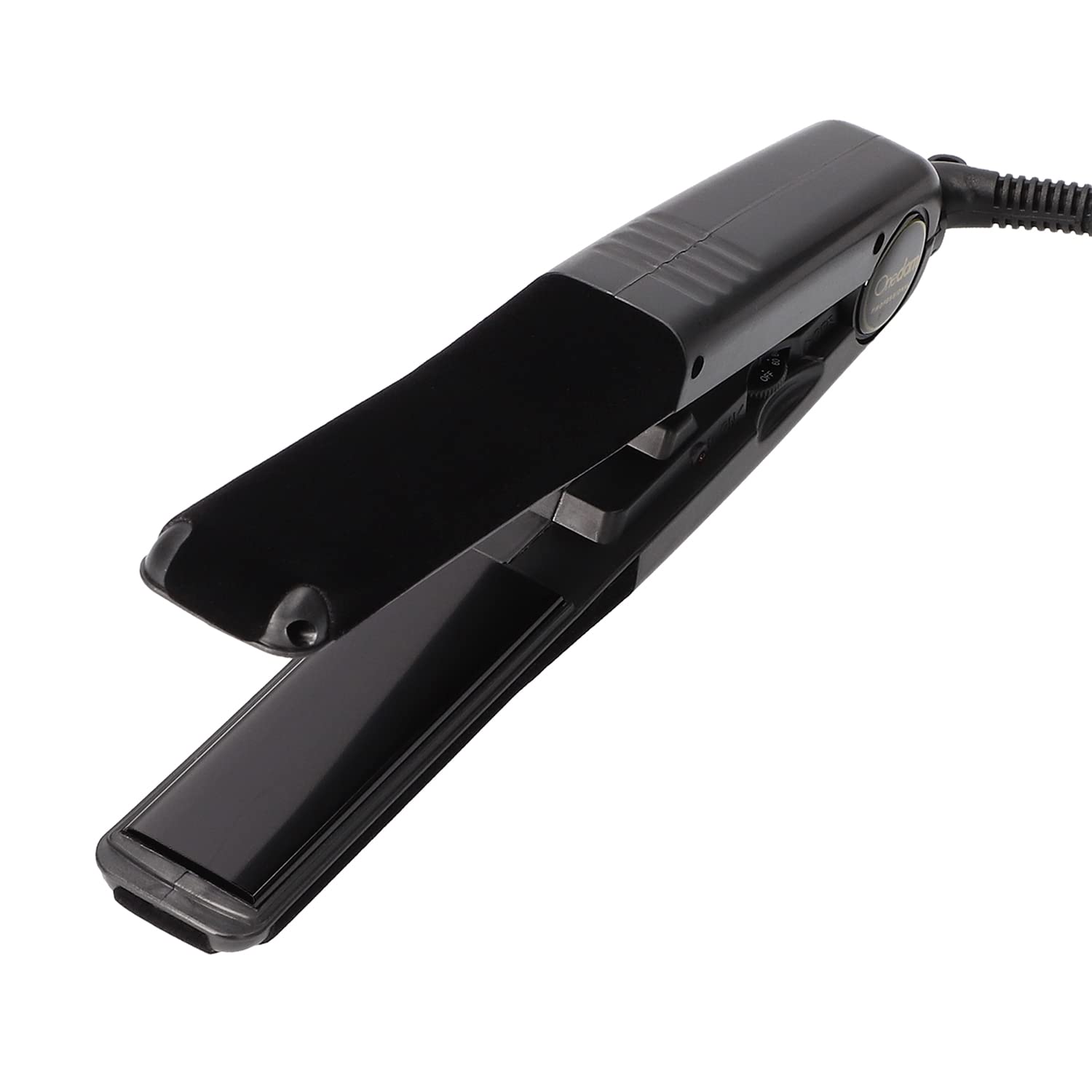 Onedam ワンダム ヘアアイロン コテ ストレート カール 赤外線プレート 25mm 前髪 ふんわりカール 韓流 マッシュ ウルフ 男女兼用 60℃～200℃ 業務用 AHI-251BK