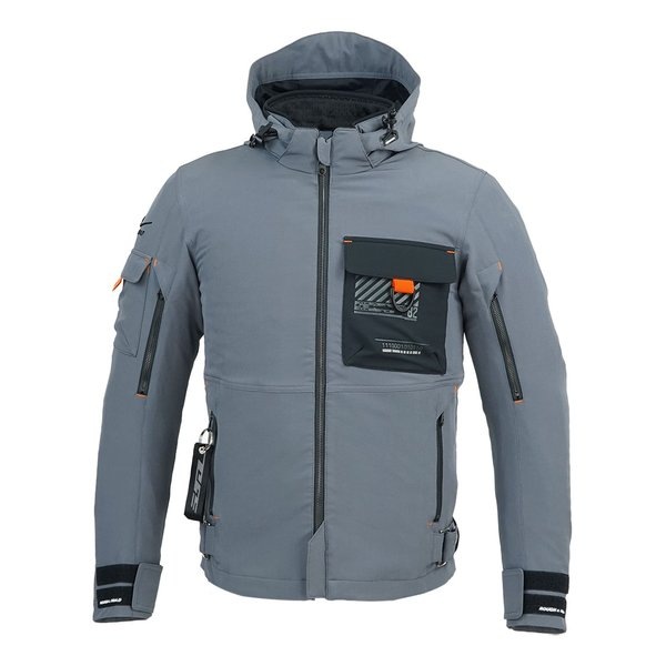 エアスルーソフトシェルストレッチパーカーFP グレー WL サイズ RR7254GYL3