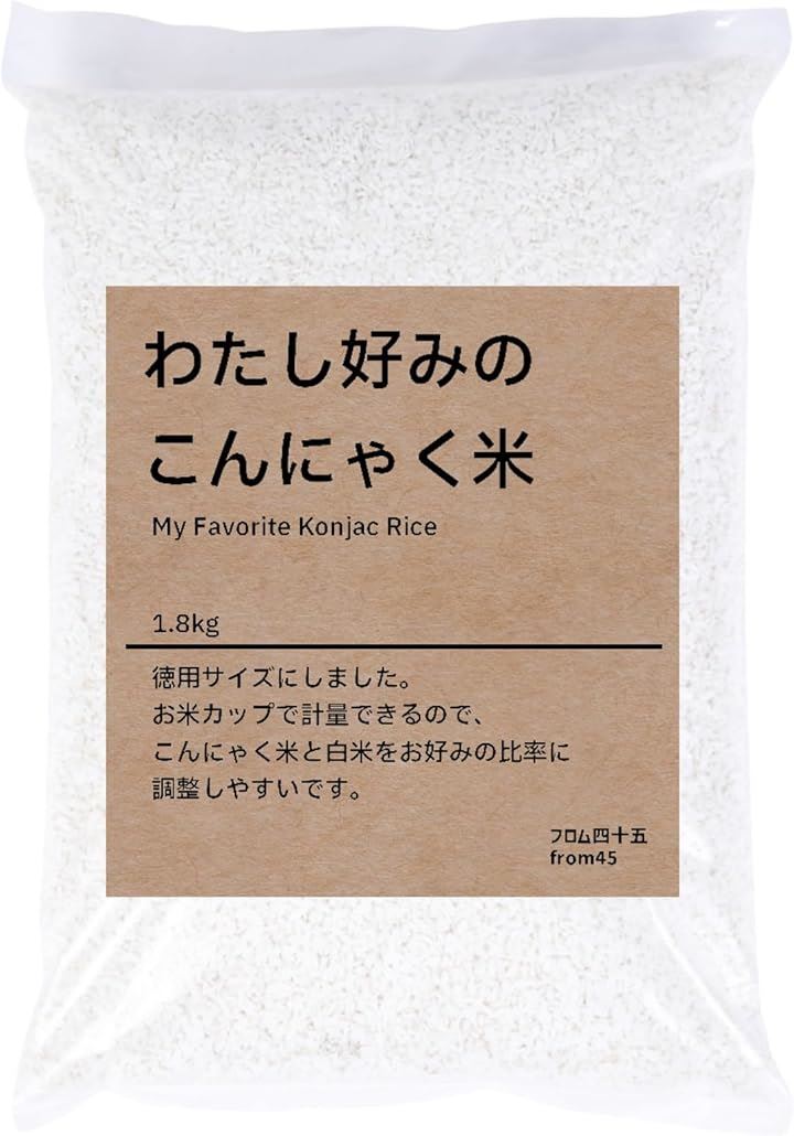 わたし好みのこんにゃく米 (1.8kg)
