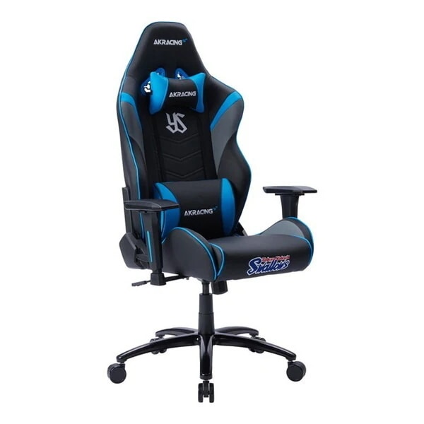 AKRacing AKR-TOKYO/YAKULT/SWALLOWS-CHAIR ブルー ゲーミングチェア / 東京ヤクルトスワローズチェア