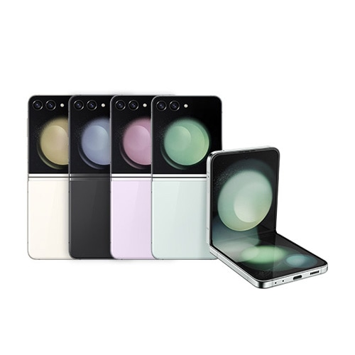 Galaxy Z Flip5 5G (2023 新型) Zフリップ5 SM-F731 256GB 512GB (Cream, Mint, Lavender, Graphite)[関税灯含む]
