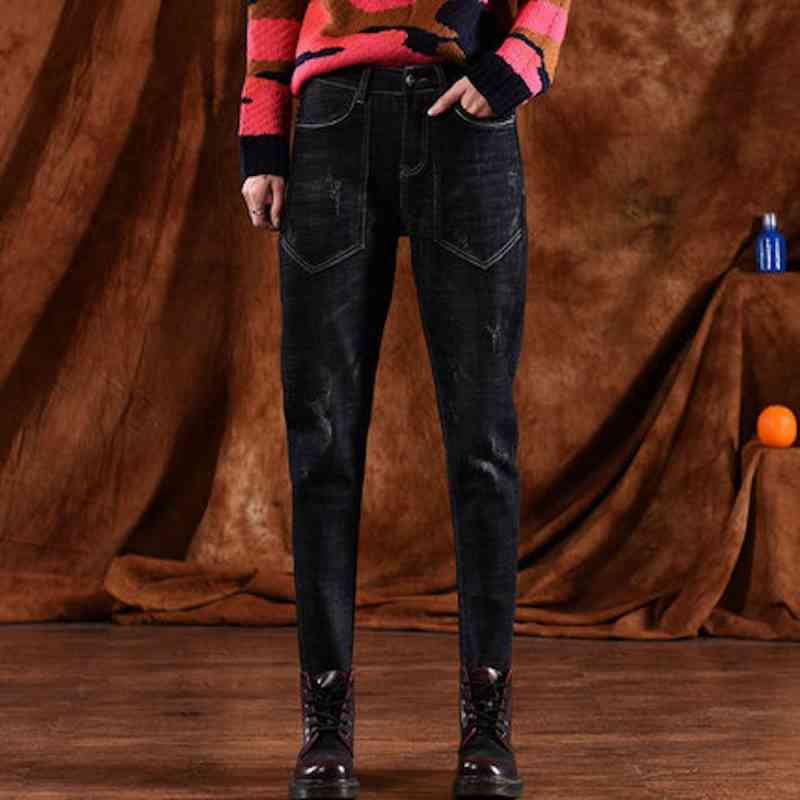 ジーンズ レディース デニムパンツ デニム ワイドパンツ ストレッチ ファッション 50代 ブランド 冬 秋 ダメージ パンツ 伸縮 スリム 大きいサイズ 40代 ストレート スキニーパンツ 春 夏