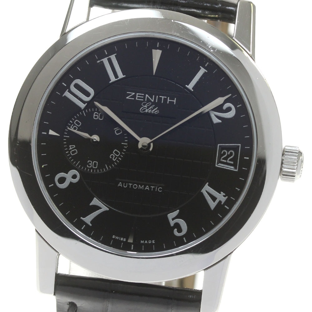ゼニス ZENITH 01/02.0451.680 ポートロワイヤル エリート スモールセコンド 自動巻き メンズ 箱・保証書付き_839979【中古】