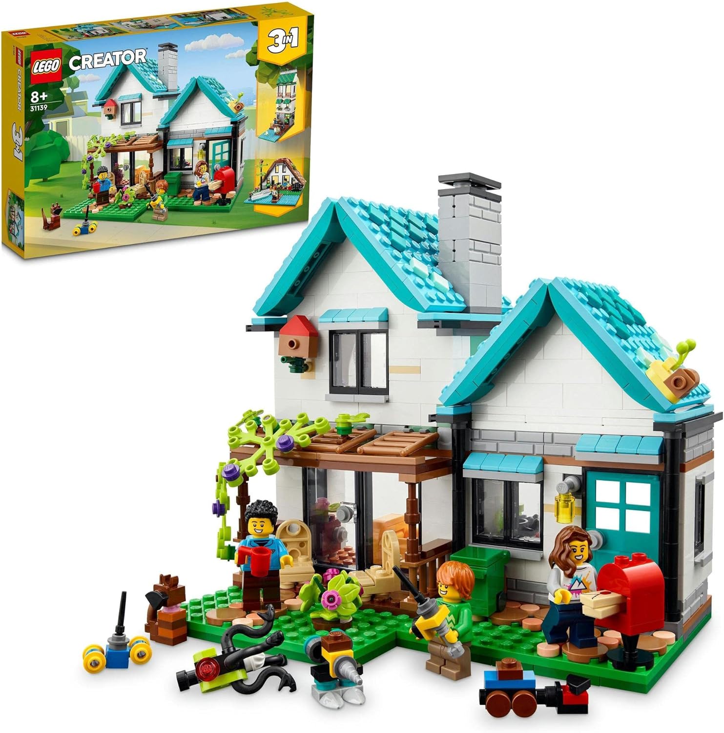 レゴ LEGO クリエイター いろんなおうち クリスマスギフト クリスマス 31139 おもちゃ ブロック プレゼント 家 おうち 男の子 女の子 8歳以上