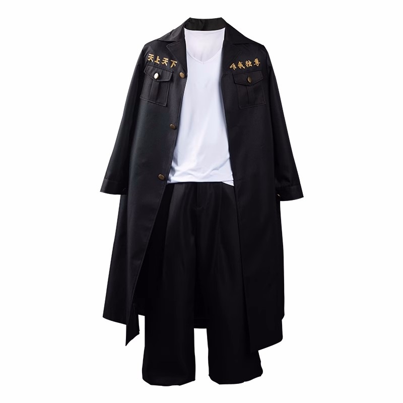 東京卍リベンジャーズ 佐野万次郎 コスプレ 衣装 東京卍會 総長 さのまんじろう 制服 特攻隊 隊服 アニメ cosplay 仮装 コスチューム