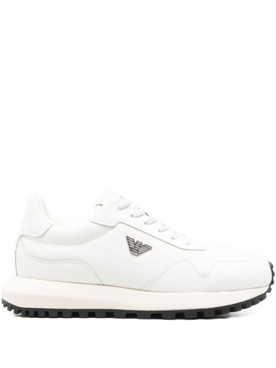 EMPORIO ARMANI Men Sneakers EM003738 AF19532M0107 White