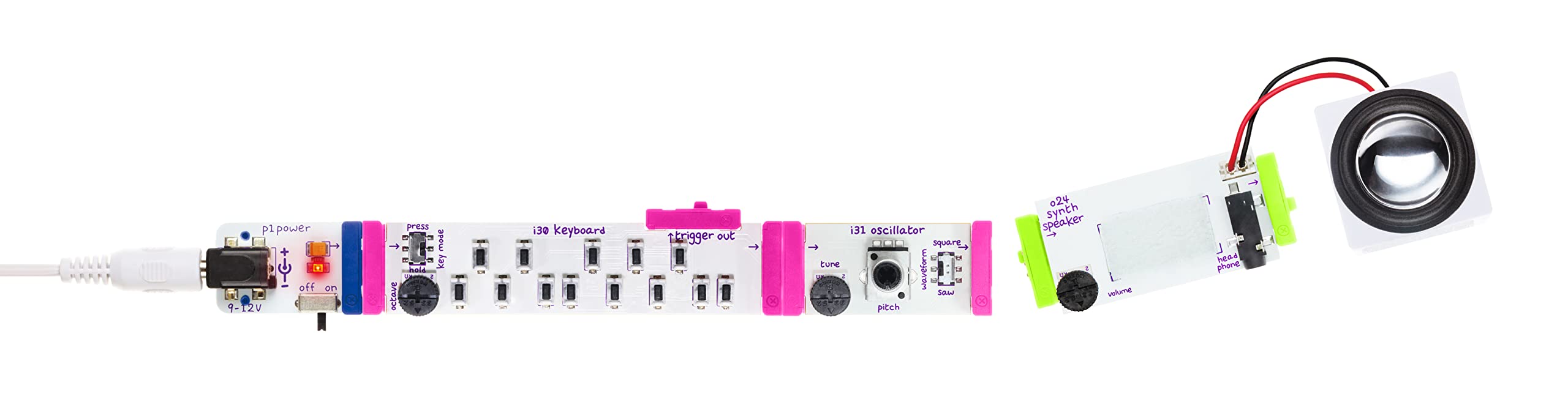 littleBits 電子工作 組み立てキット Synth Kit シンセ キット