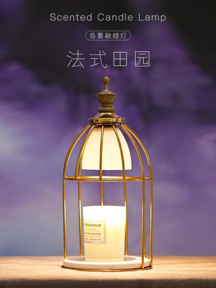 【激安本日限定】キャンドルウォーマーアロマテラピーランプ鳥かご溶けたワックスランプ時限調光スイッチ裸火禁止健康維持心を落ち着かせる睡眠ロマンチックな雰囲気のナイトライト