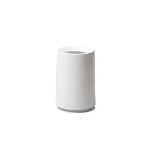 ideaco(イデアコ) ゴミ箱 丸形 6L 直径20高さ30cm TUBELOR white (チューブラー ホワイト)