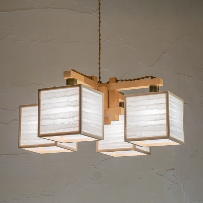 コンビネーションランプ シャンデリア 凡 bon 波落水 AP885-A