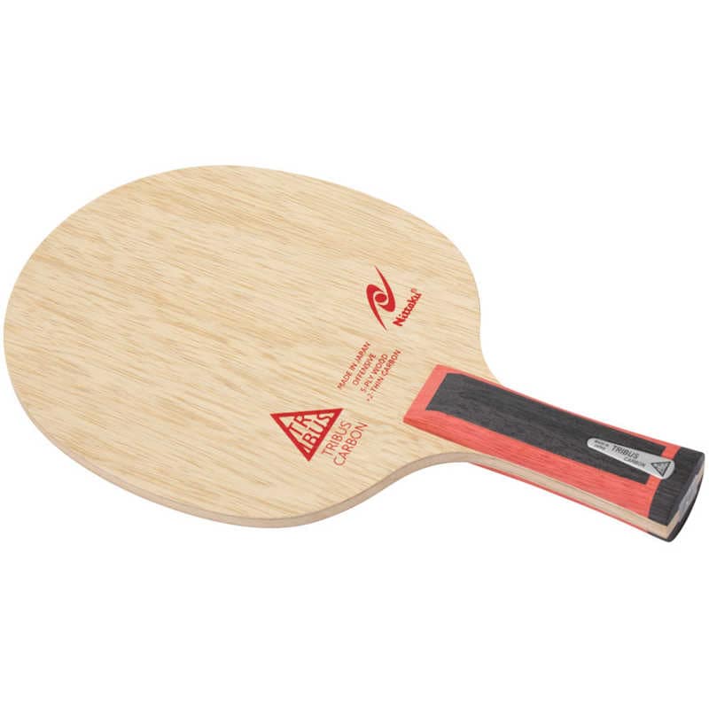 ニッタク　卓球ラケット トリバスカーボン フレア ラケット シェーク 攻撃用 レッド　NC0472