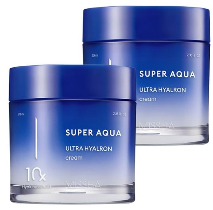 スーパーアクアウルトラヒアロンクリーム70ml2個