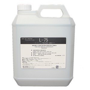 エムアイオージャパン L-75 グリストラップ用バイオ製剤 4L