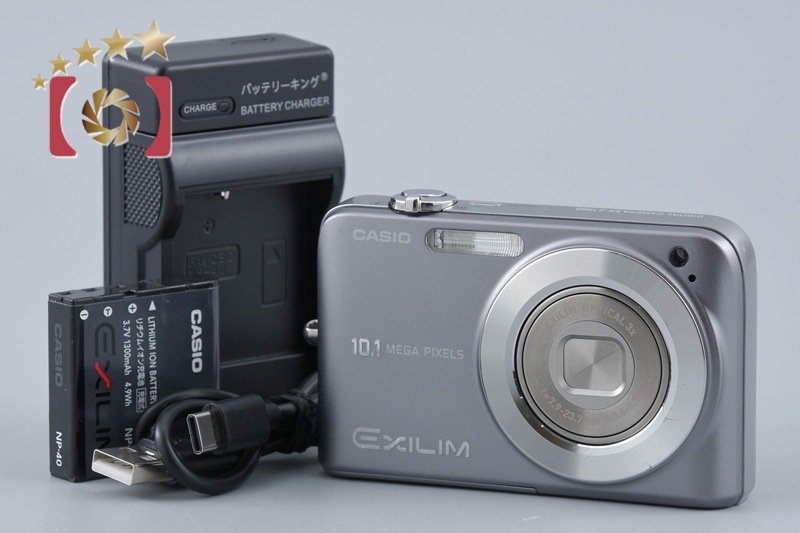 Casio EXILIM ZOOM EX-Z1080 グレー コンパクトデジタルカメラ