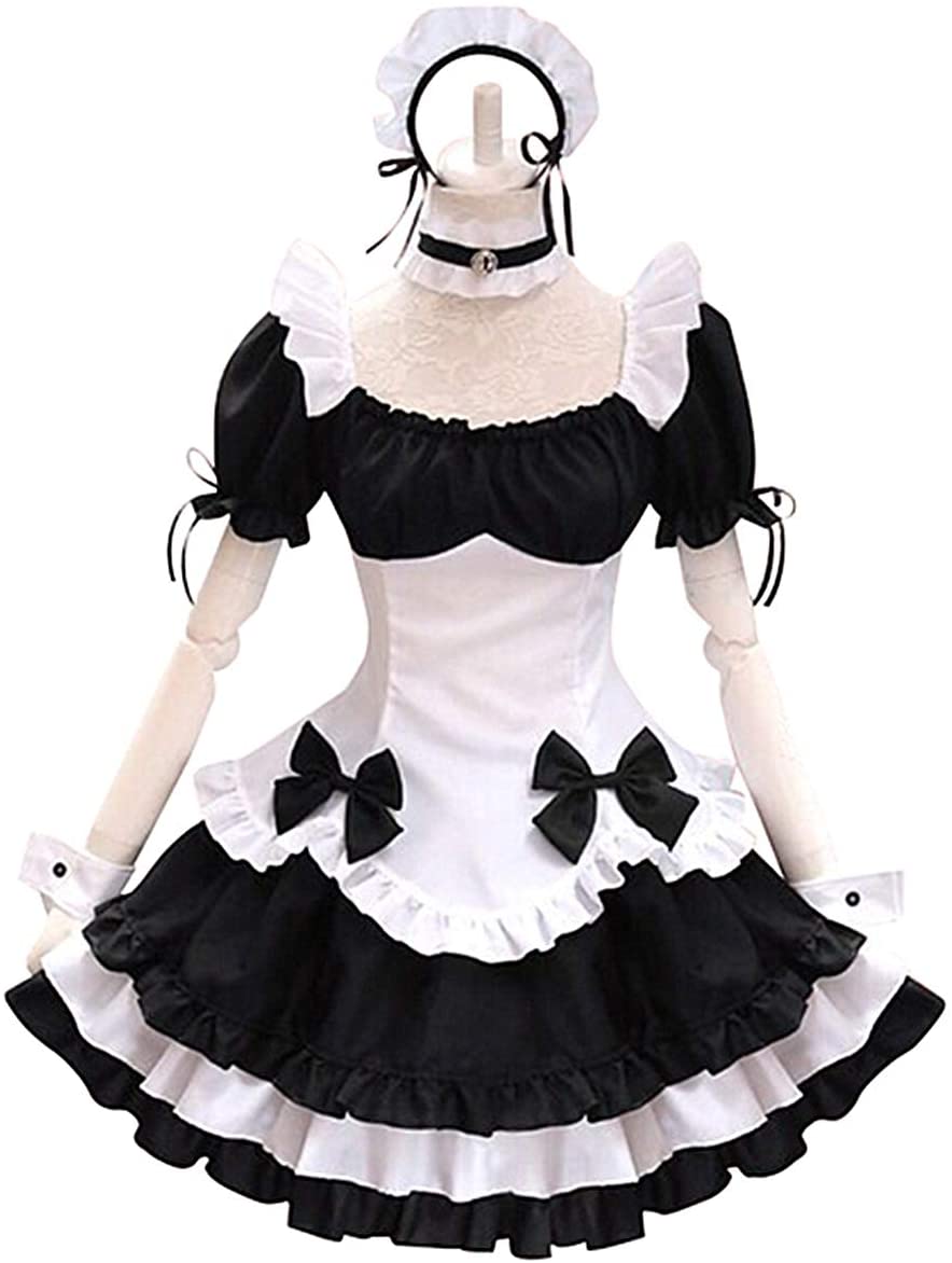 メイドコスチュームミラクル二キイベント パーティー アイテム 仮装変装制服演出 衣装 喫茶店..