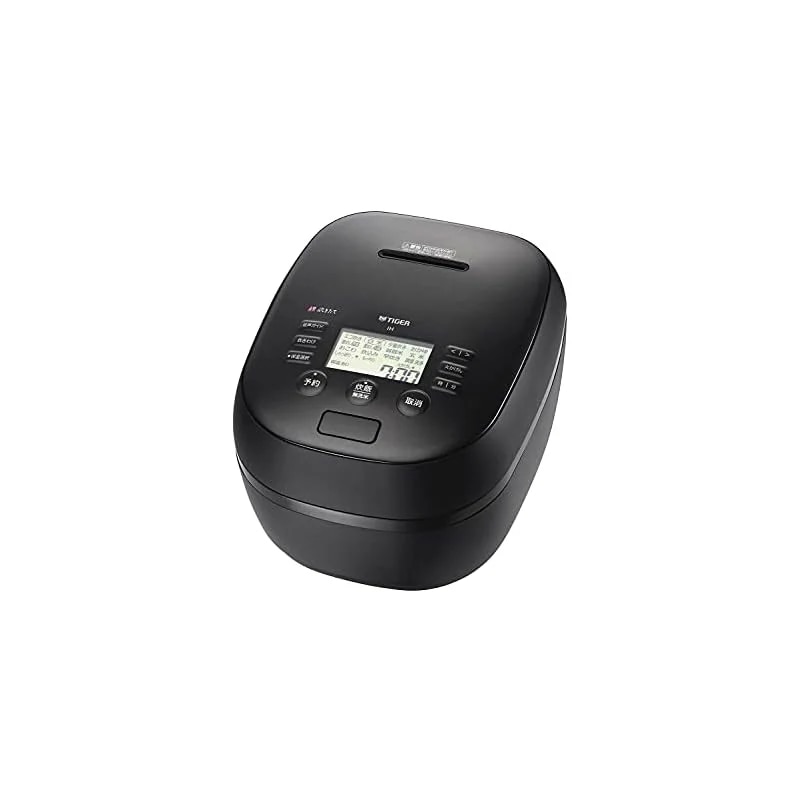 【即納】タイガー魔法瓶(TIGER) 炊飯器 5.5合 土鍋圧力IH ご泡火炊き 本土鍋 3段階炊き分け 3段階火かげん選択 少量旨火炊きメニュー付き 音声ガイド 炊きたて マットブラック JPH-J
