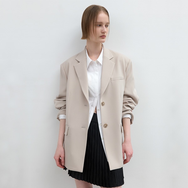 (JK-3003)EVELYN BACK CUT-OUT JACKET