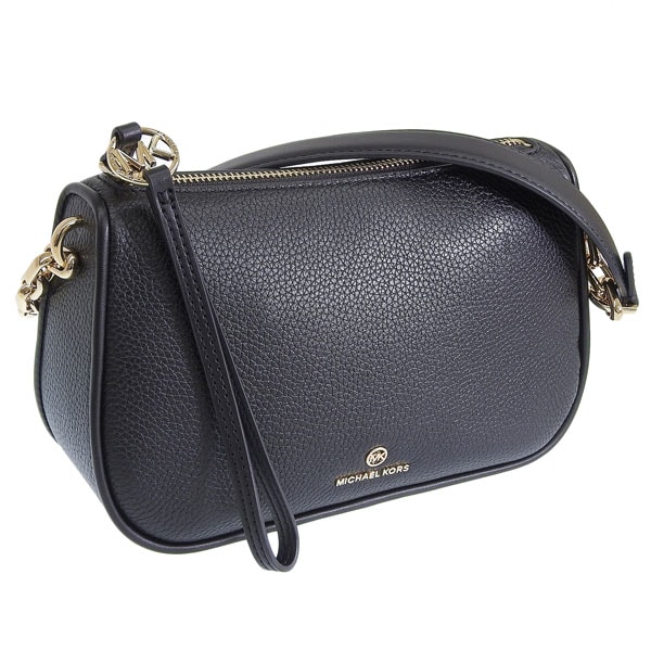 マイケルコース バッグ レディース ショルダーバッグ レザー ブラック ジェットセットチャーム JET SET CHARM 32T2GT9U3L-001 MICHAEL KORS