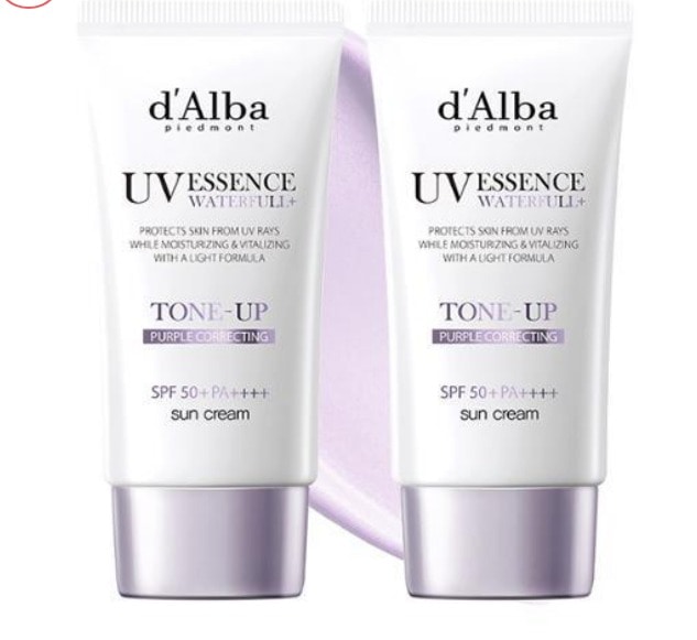 [クールトーン補正] ウォーターフル パープル トーンアップ 日焼け止め デュオ 企画 (50ml+50ml)